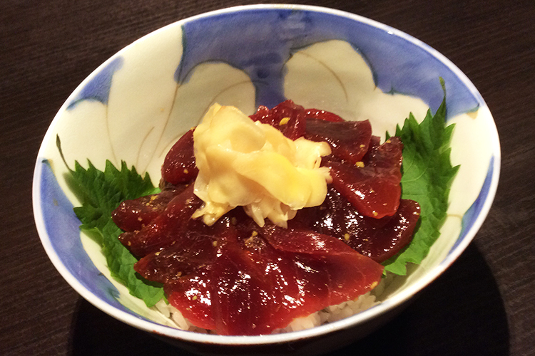 まぐろのづけ丼